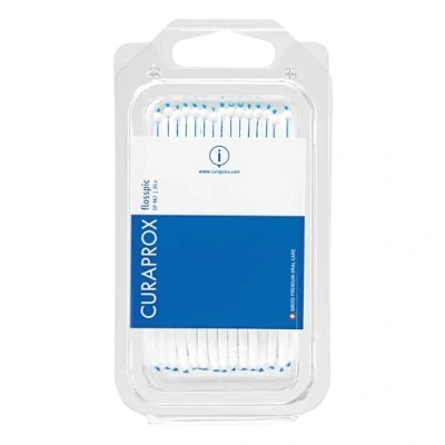 Afbeelding van Curaprox Flosspic Df 967 Dental Floss And Toothpick In One