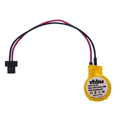 Afbeelding van vhbw BIOS batterij compatibel met Medion Akoya MD99595, P2212, P2212T, S2218 laptop (40 mAh, 3 V, Li MN)