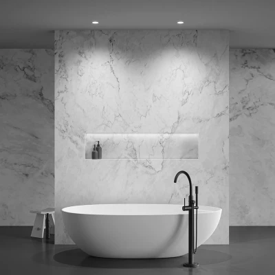 Afbeelding van Maytoni plafond inbouwlamp Zoom wit Ø 8,5 cm aluminium IP65 GU10
