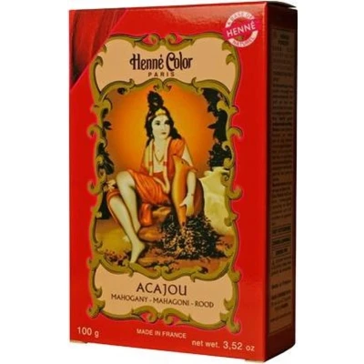 Afbeelding van Henne Color Haarverf Poeder Acajou 100g