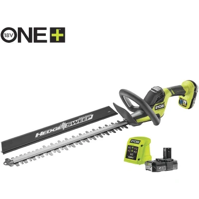 Afbeelding van Ryobi RY18HT50A 120 accu heggenschaar 18 V ONE+ 50 cm ( 5133005378 ) + 1x 2.0 Ah lader