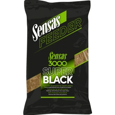 Afbeelding van Sensas Feeder 3000 Super Black Lokvoer (1kg)