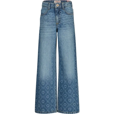 Afbeelding van Vingino jeans Cassie Laser Wide Leg Blauwe 122