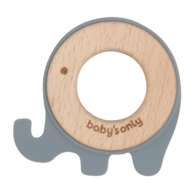 Afbeelding van Baby&#039;s Only Bijtring Olifant Grijs