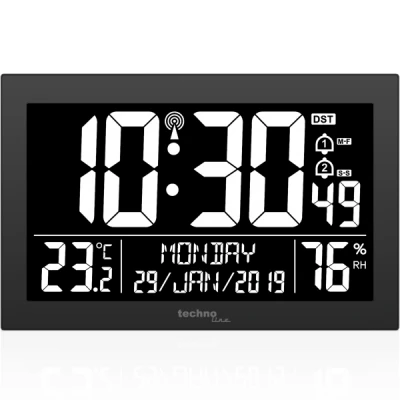 Afbeelding van WS 8017 draadloze wandklok
