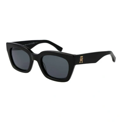 Afbeelding van Tommy Hilfiger Zonnebril, Dames, Maat: 51, Black