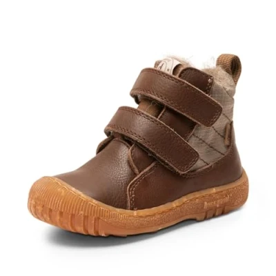 Afbeelding van Bisgaard Helton TEX Unisex Babyschoenen voor kinderen, Maat: 25, Brown Leer en textiel
