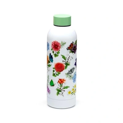 Afbeelding van Thermosfles 530ml Butterfly Meadows bloemen
