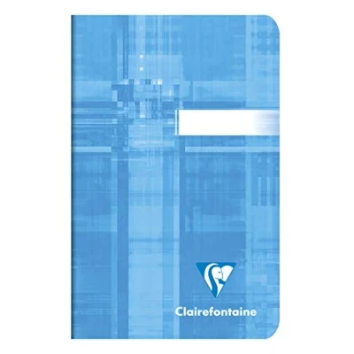 Afbeelding van Clairefontaine Metric Notitieboekje, Ft 9 X 14 Cm, 96 Bladzijden, Gelijnd Notitieboek