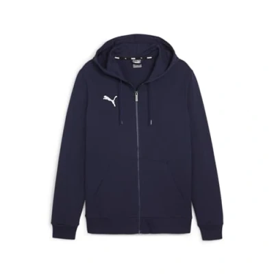 Afbeelding van PUMA kinderteamGOAL Casuals hoodedjack Jr jack met capuchon 658596 blauw