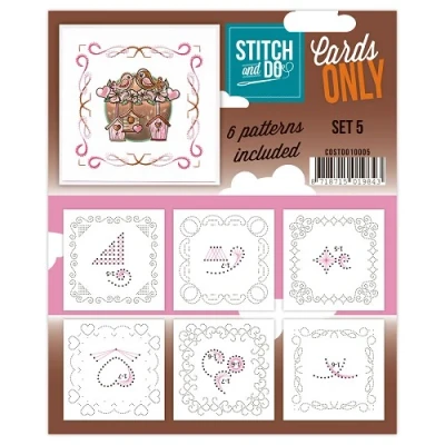 Afbeelding van Stitch &amp; Do Cards only Set 5