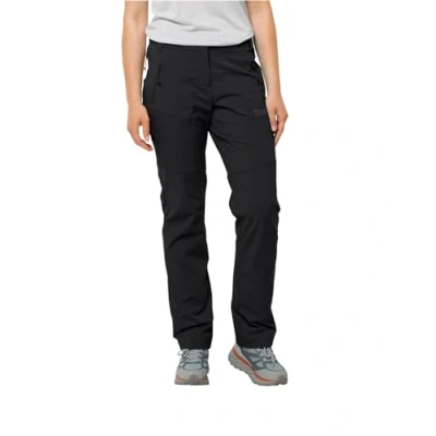 Afbeelding van Jack Wolfskin Glastal Outdoorbroeken, Dames, Maat: 40, Black