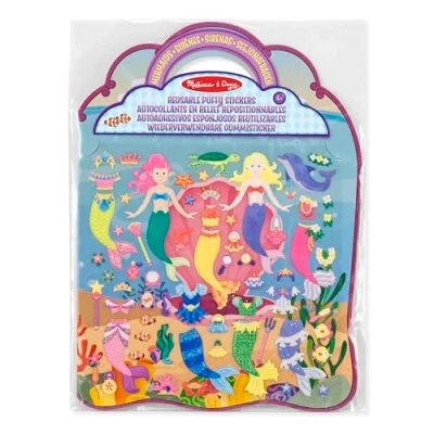 Afbeelding van Melissa &amp; Doug Stickers van reliëf, herpositioneerbaar, 3+