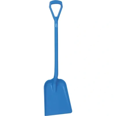 Afbeelding van Vikan Shovels Lightweight Shovel D handle, Short Helve Polypropylene Height 1040mm Standard Blade (327x271x50mm) Blue