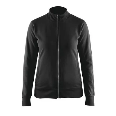 Image de Sweat zippé femme noir
