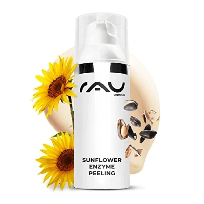 Afbeelding van RAU Sunflower Enzyme Peeling voor gevoelige huid en onzuivere 50 ml