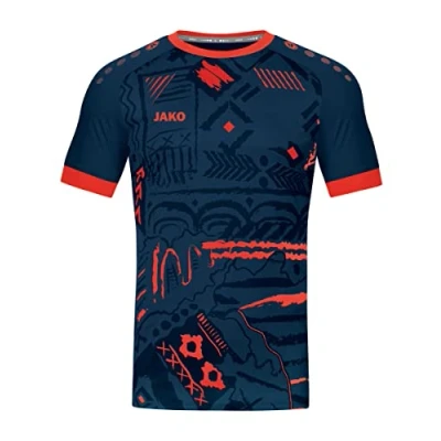 Afbeelding van Shirt Tropicana MC Navy/flame / M