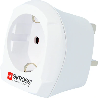 Afbeelding van SKROSS Country Adapter VK Wereldstekker Wit Stekkers