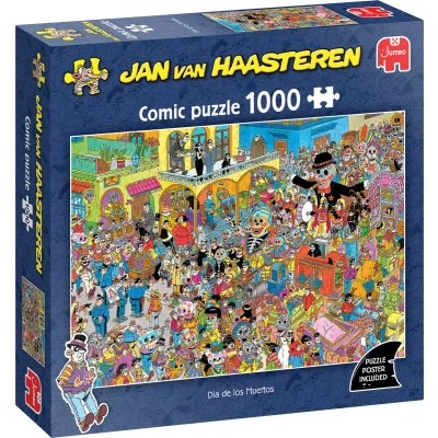 Afbeelding van Jan Van Haasteren Puzzel Dia De Los Muertos 1000 Stukjes
