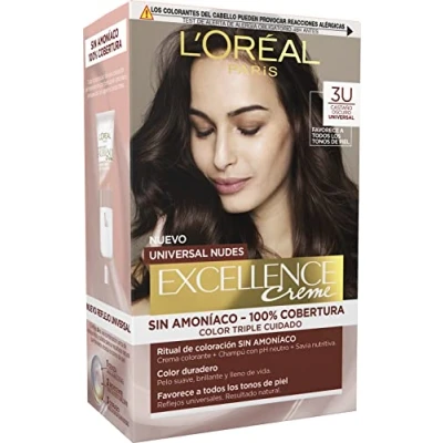 Afbeelding van L&#039;Oréal Excellence Universal Nudes Donkerbruin 3U 550