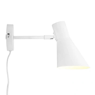 Afbeelding van Dyberg Larsen DL12 wandlamp, wit