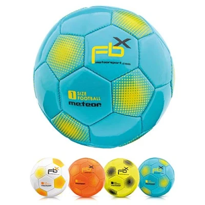 Afbeelding van Voetbal Machinaal Genaaid voor Kinderen en Volwassenen Trainingsbal Recreatieve Bal Football Maat 1 3 4 5 (#1, Blauw)