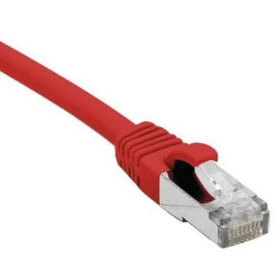 Image de Cordon RJ45 catégorie 6 F/UTP LSOH snagless rouge 1 m