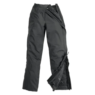Image de Pantalon de pluie tucano diluvio avec ouverture laterale noir l (double)