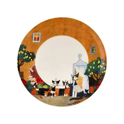 Afbeelding van Goebel Rosina Wachtmeister Bord Una bellissima giornata Porselein 23cm