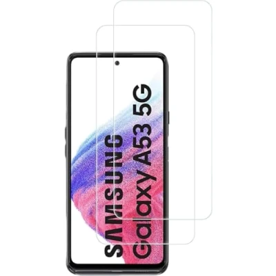 Afbeelding van 2 stuks displaybeschermfolie compatibel met Samsung Galaxy A53 5G zonder glas 9H 100% vingerafdruksensor nanoglas