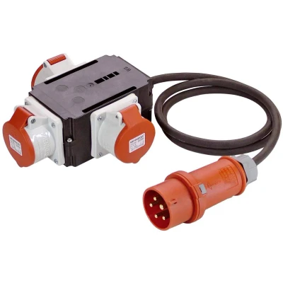 Afbeelding van AS Schwabe CEE stroomverdeler MIXO Adapter ODER 60529 400 V 32 A