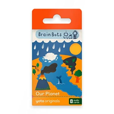 Afbeelding van Yoto BrainBots: Our Planet, audioboekcollectie voor kinderen in het Engels om naar te luisteren op verhalenverteller en verhaaldoos Player Mini, eerste verhalen 6 8 jaar