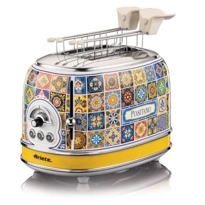 Afbeelding van Ariete 0155/0P 6 2 snede(n) 810 W Meerkleurig, Geel