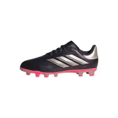 Afbeelding van adidas Performance COPA PURE 2.0 CLUB FXG Unisex Voetbalschoenen met kunststof noppen voor kinderen, Maat: 33, Aurora black/platin metallic/turbo