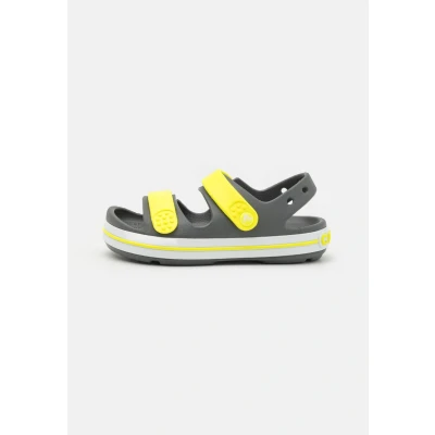 Afbeelding van Crocs Crocband Cruiser Unisex Badslippers voor kinderen, Maat: 38/39, Slate grey/acidity Kunststof