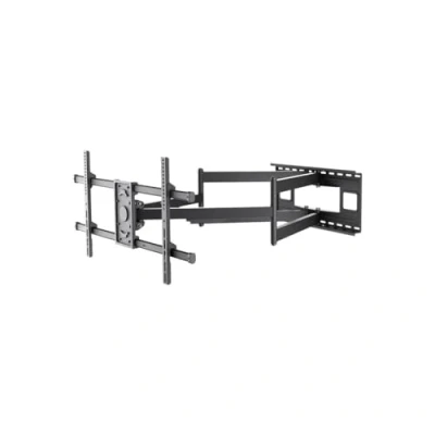 Afbeelding van Goobay TV muurbeugel Pro FULLMOTION XL WideRange 43 90z Schaar draaibaar/kantelbaar 80kg (Muur, 90&quot;, 80 kg), muurbeugel, Zwart