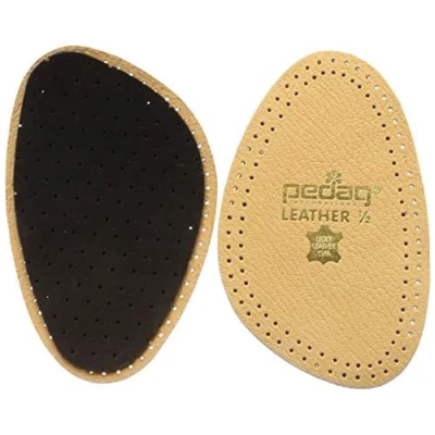 Afbeelding van Pedag Leather 1/2 Voorvoetzool van leer voor het opvullen te ruime schoenen 37/38