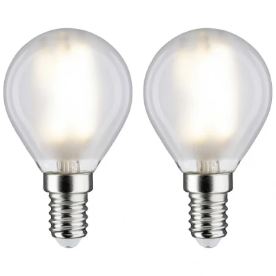 Afbeelding van Paulmann 28789 LED lamp Energielabel F (A G) E14 4.5 W Warmwit (Ø x h) 45 mm 78 2 stuk(s)