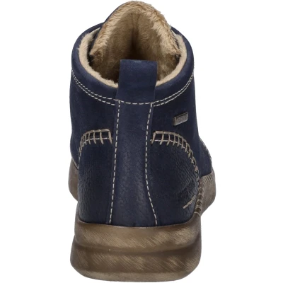 Afbeelding van Josef Seibel Conny 56 Veterboots, Dames, Maat: 36, Ocean Nubukleer