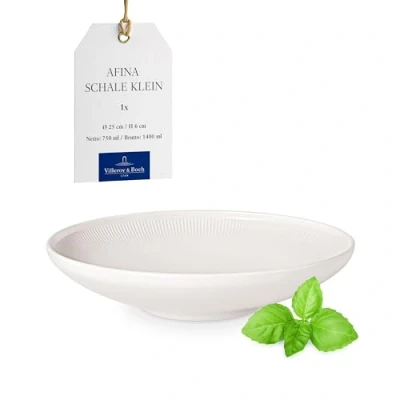 Afbeelding van Villeroy &amp; Boch Afina Schaal 25 Cm Gebroken Wit