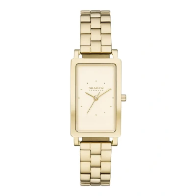 Afbeelding van Skagen Hagen Horloge goldcoloured, Dames, Maat: One Size, gold coloured
