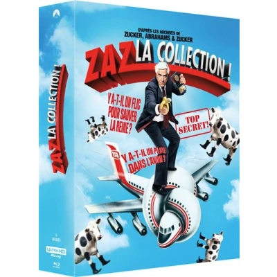 Image de Paramount Coffret Zaz The Collection ! Édition Limitée 4k Ultra Hd Blu ray