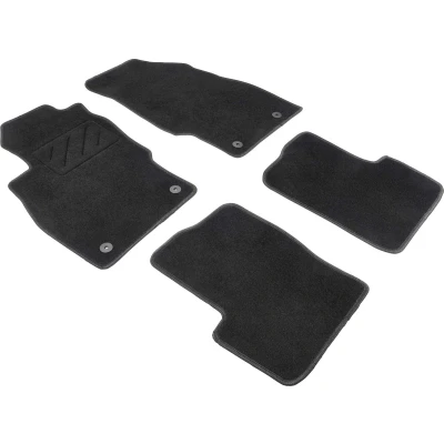Afbeelding van WALSER 80216 Vloermatset Textiel voor en achter 4 Zwart Op maat gemaakt OPEL: Corsa D Hatchback
