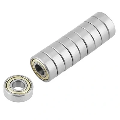Afbeelding van kogellagers, 10 stuks 440C 696ZZ, roestvrijstalen 6 x 15 5 mm, hoge temperatuurbestendigheid, voor gereedschapsmachines, elektronische apparatuur, enz.