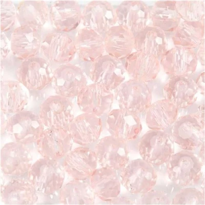 Image de Creotime set de perles rose clair 4 mm 45 pièces