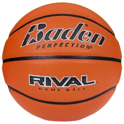 Afbeelding van BADEN Basketbal Rival NFHS Wedstrijd en Trainingsbal Binnen Buiten 303000205 Maat 7