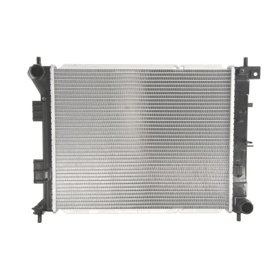 Afbeelding van THERMOTEC D70514TT Radiateur voor voertuigen met/zonder airco 480 396 26 Koelribben gesoldeerd