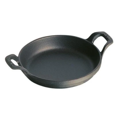 Afbeelding van Staub Stapelbaar Bord , Rond 20 Cm Zwart