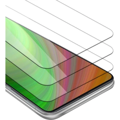 Afbeelding van Cadorabo 3x Screenprotector geschikt voor Xiaomi Mi MIX 3 Beschermende Pantser Film in KRISTALHELDER Getemperd (Tempered) Display beschermend glas 9H hardheid met 3D Touch