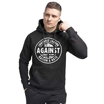 Afbeelding van Lonsdale London Linford Trui met capuchon zwart XL Katoen Street wear